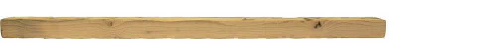 322 - Rough Sawn Mantel - 78 in