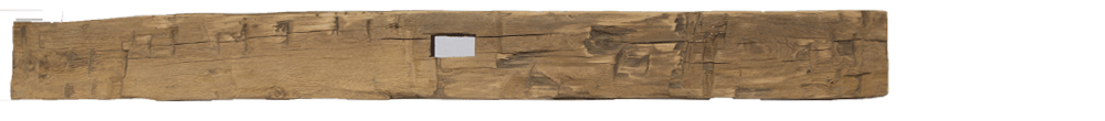 263 - Hand Hewn Mantel - 82 in