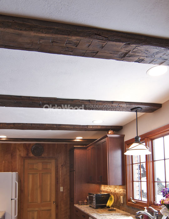 Reclaimed Wood Beam Skins For Ceiling Beams Olde Wood Ltd