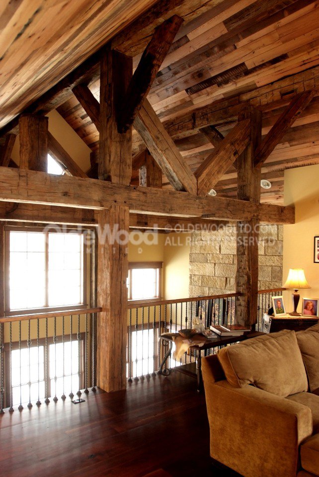 Antique Reclaimed Wood Barn Beams | Olde Wood Limited®
