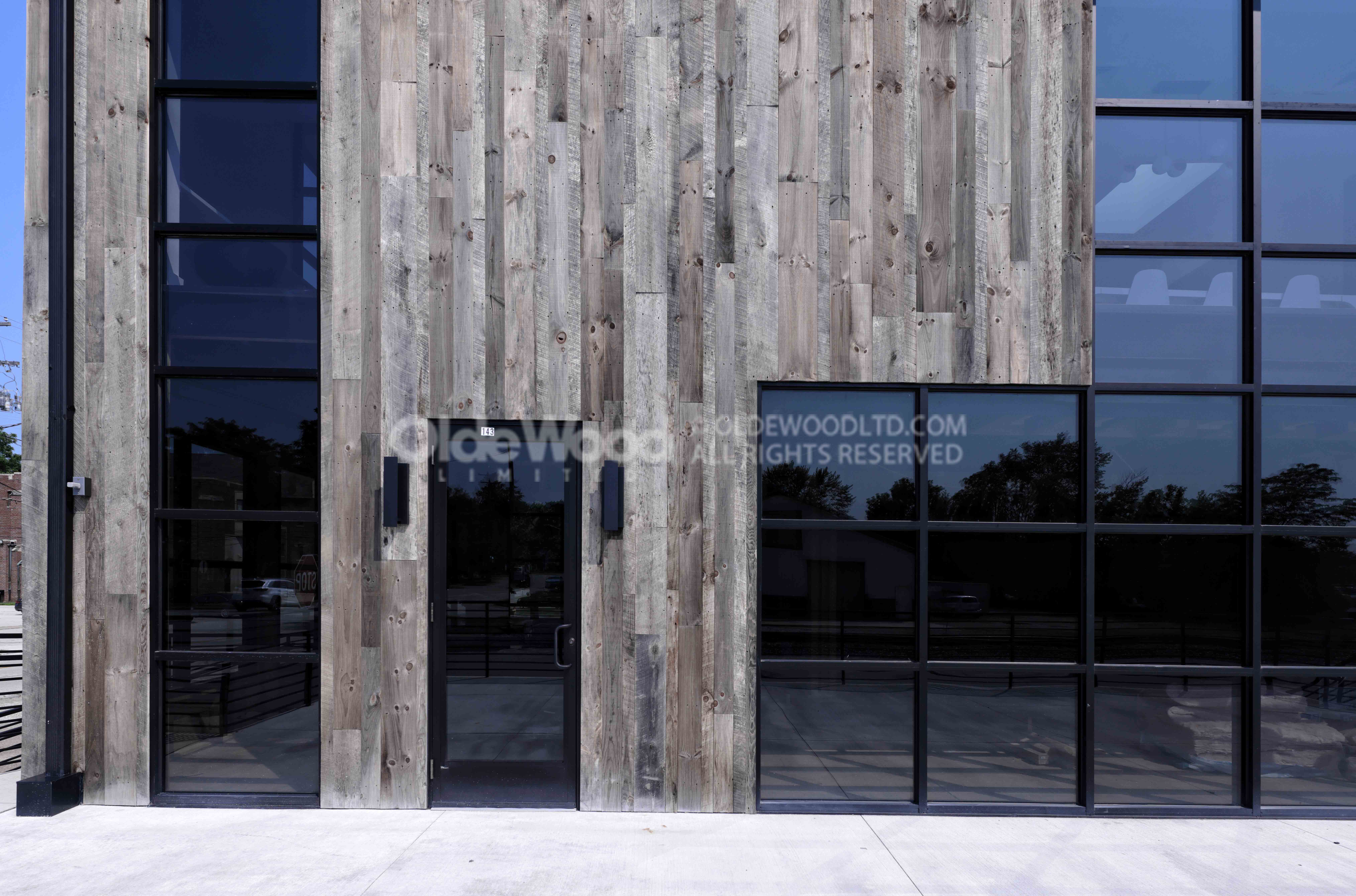 Grey Board by Olde Wood Limited® | Weathered Wall Treatment