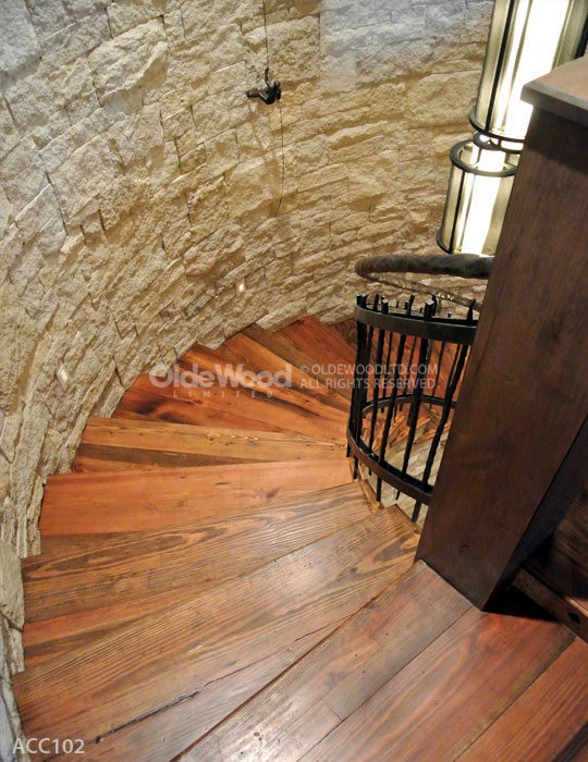 Wooden Stair Parts - Reclaimed — Boardwalk Hardwood Floors